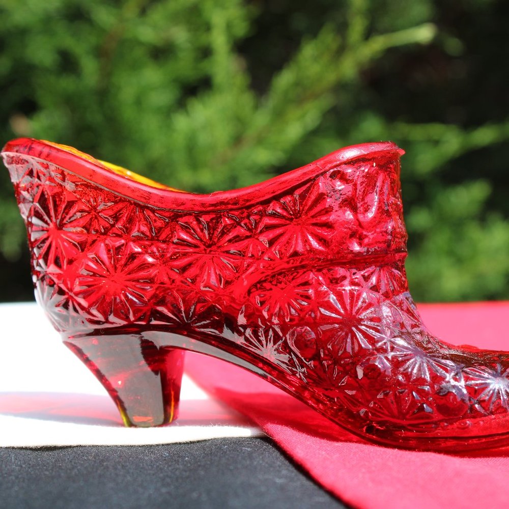 Daisy and Button Amberina Slipper